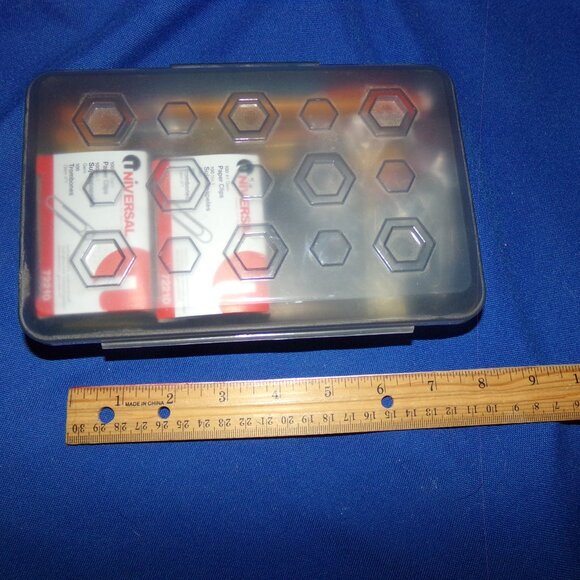 New Home Office School or College Utility Goody Pencil Box - Picture 8 of 8